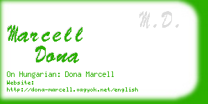 marcell dona business card